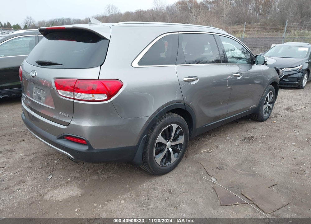 2016 KIA SORENTO 3.3L EX VIN: 5XYPHDA55GG150537