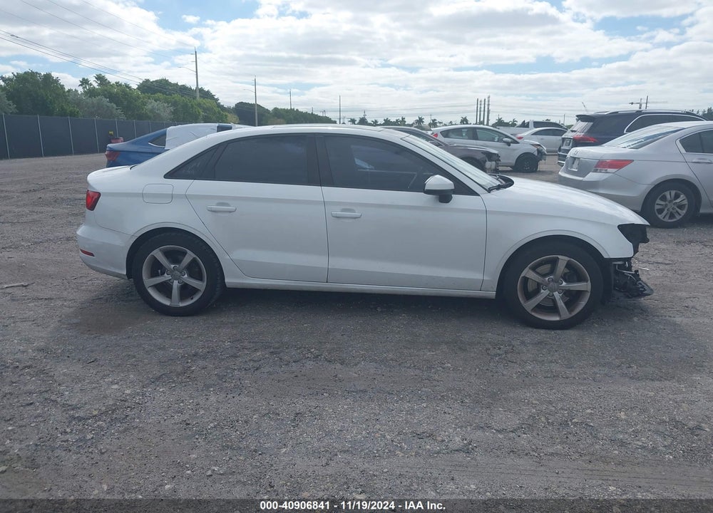 2016 AUDI A3 1.8T PREMIUM VIN: WAUA7GFF9G1038137