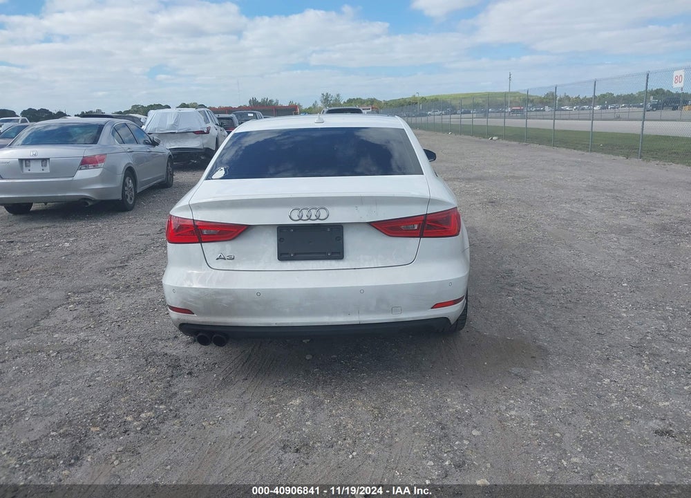 2016 AUDI A3 1.8T PREMIUM VIN: WAUA7GFF9G1038137