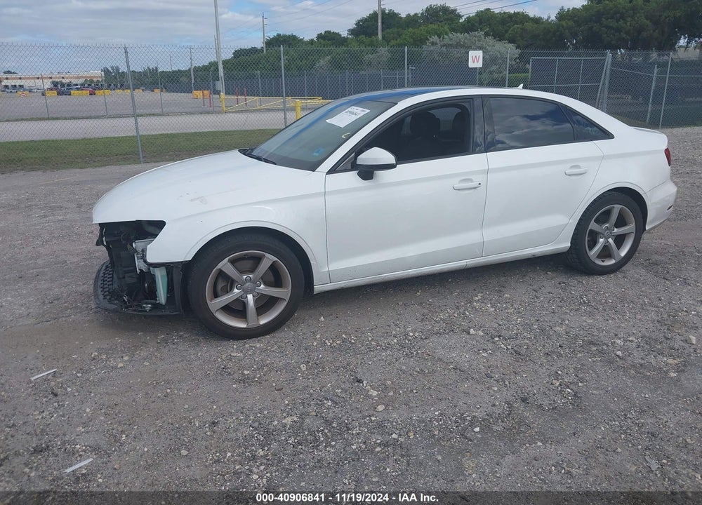 2016 AUDI A3 1.8T PREMIUM VIN: WAUA7GFF9G1038137