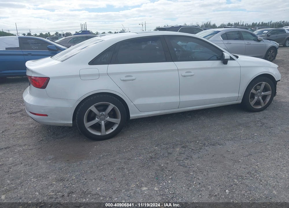 2016 AUDI A3 1.8T PREMIUM VIN: WAUA7GFF9G1038137