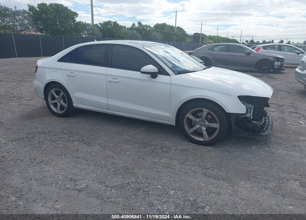 2016 AUDI A3 1.8T PREMIUM VIN: WAUA7GFF9G1038137