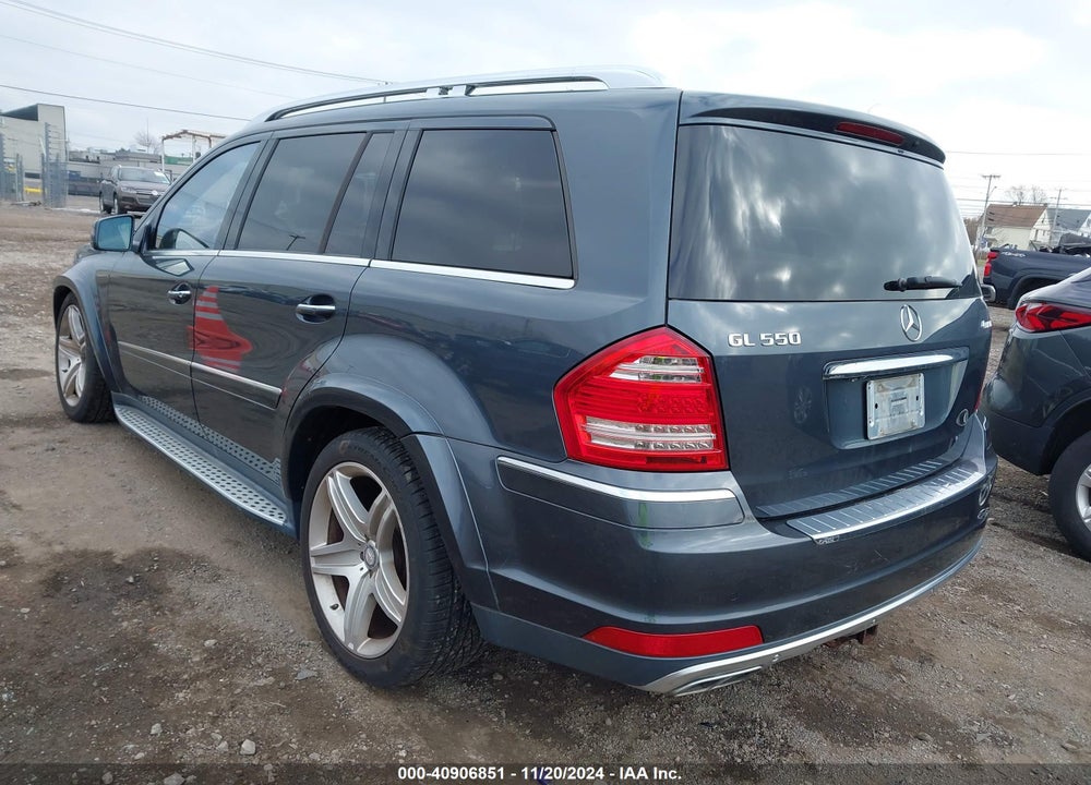 2011 MERCEDES-BENZ GL 550 4MATIC VIN: 4JGBF8GE5BA668019