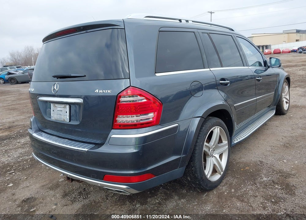 2011 MERCEDES-BENZ GL 550 4MATIC VIN: 4JGBF8GE5BA668019