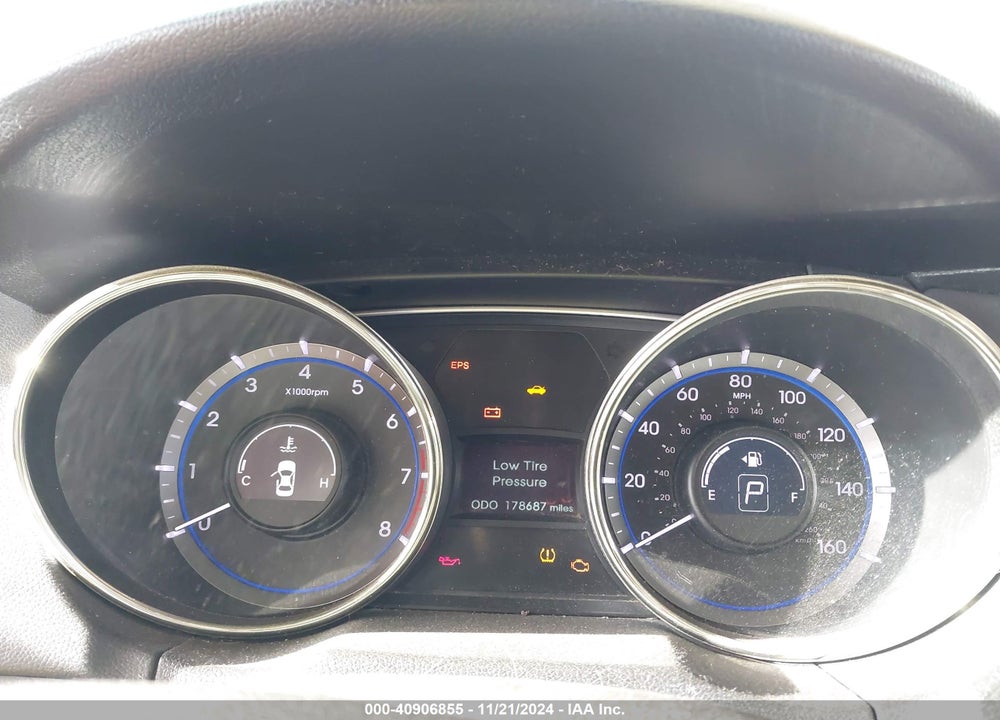 2012 HYUNDAI SONATA SE 2.0T VIN: 5NPEC4AB5CH417092
