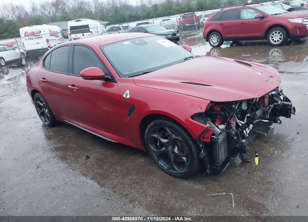 2017 ALFA ROMEO GIULIA QUADRIFOGLIO RWD VIN: ZARFAEAV5H7562662