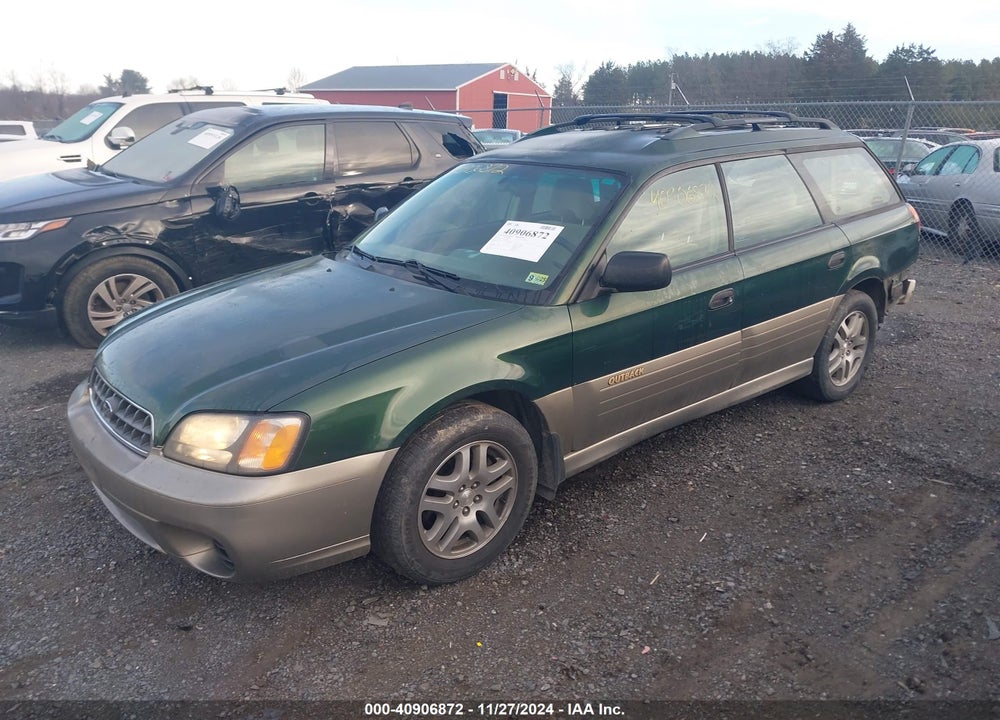 2003 SUBARU OUTBACK VIN: 4S3BH675037610000