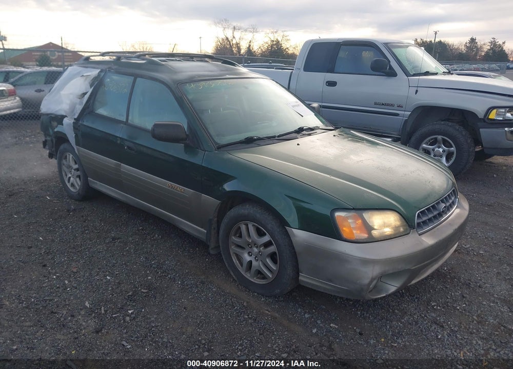 2003 SUBARU OUTBACK VIN: 4S3BH675037610000