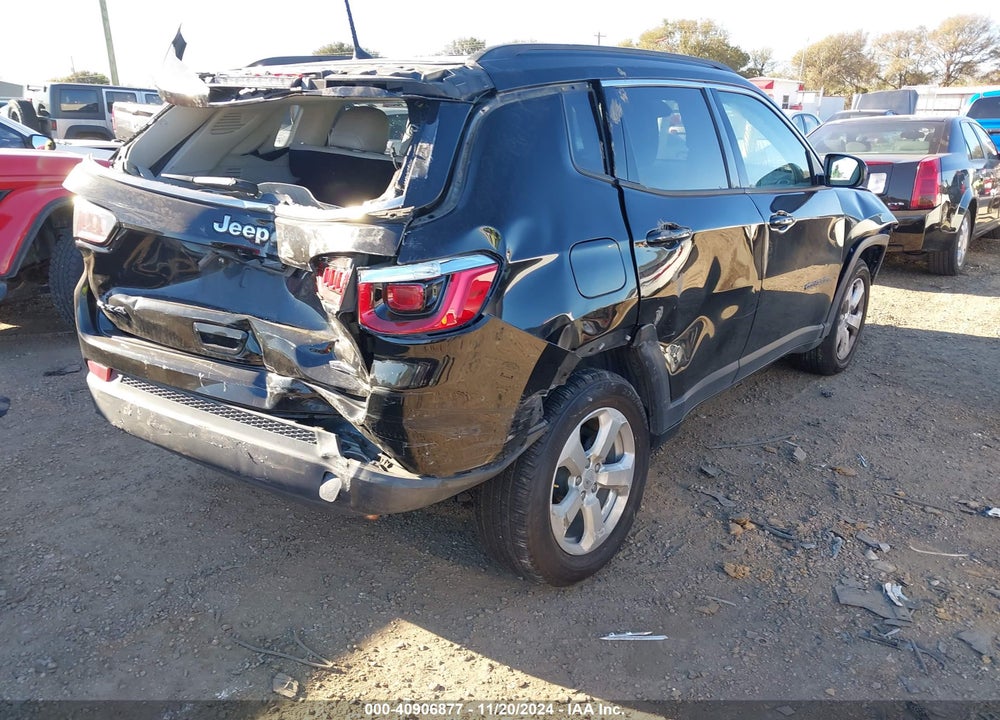 2018 JEEP COMPASS LATITUDE 4X4 VIN: 3C4NJDBB1JT152947