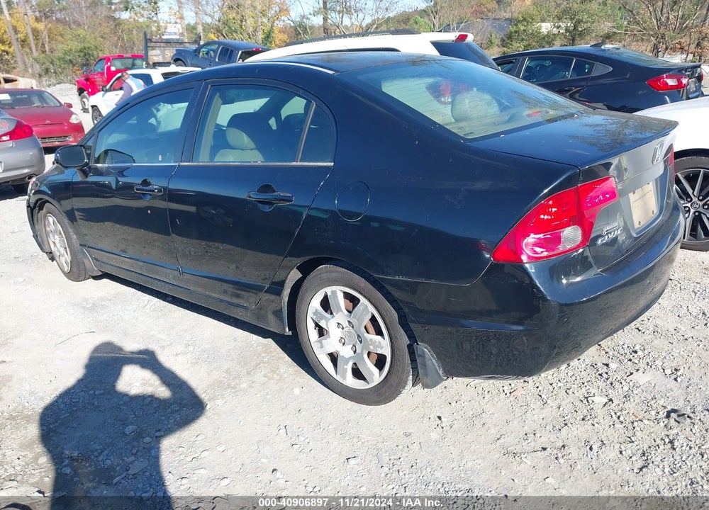 2006 HONDA CIVIC LX VIN: 1HGFA16566L093891