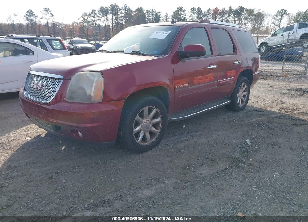 2008 GMC YUKON DENALI VIN: 1GKFK63848J117454