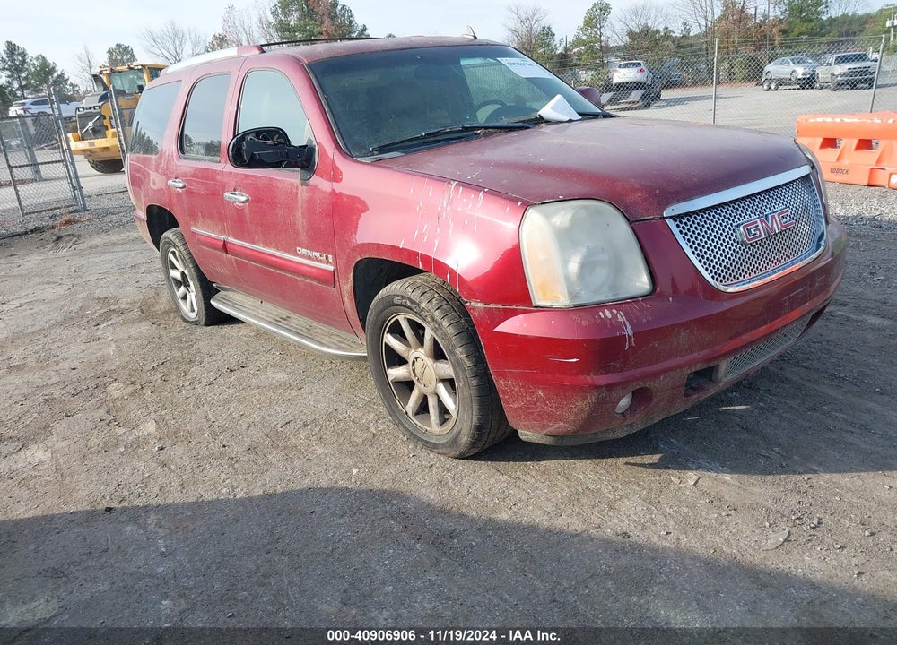 2008 GMC YUKON DENALI VIN: 1GKFK63848J117454