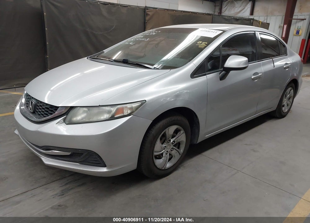 2013 HONDA CIVIC LX VIN: 19XFB2E57DE030503
