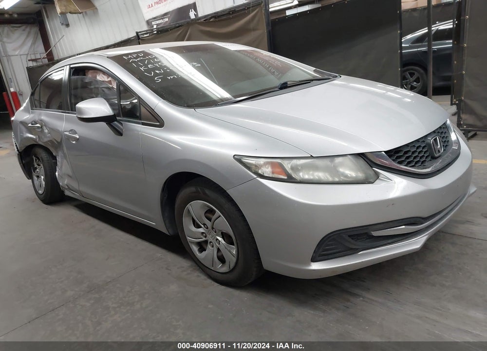 2013 HONDA CIVIC LX VIN: 19XFB2E57DE030503