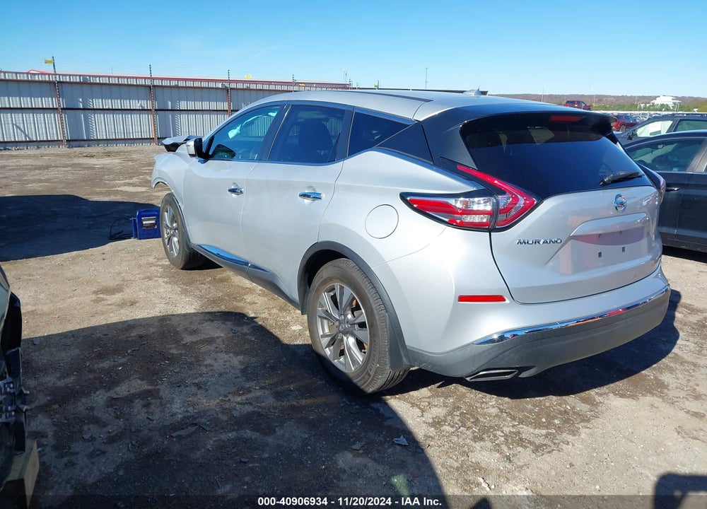 2015 NISSAN MURANO S VIN: 5N1AZ2MGXFN264685