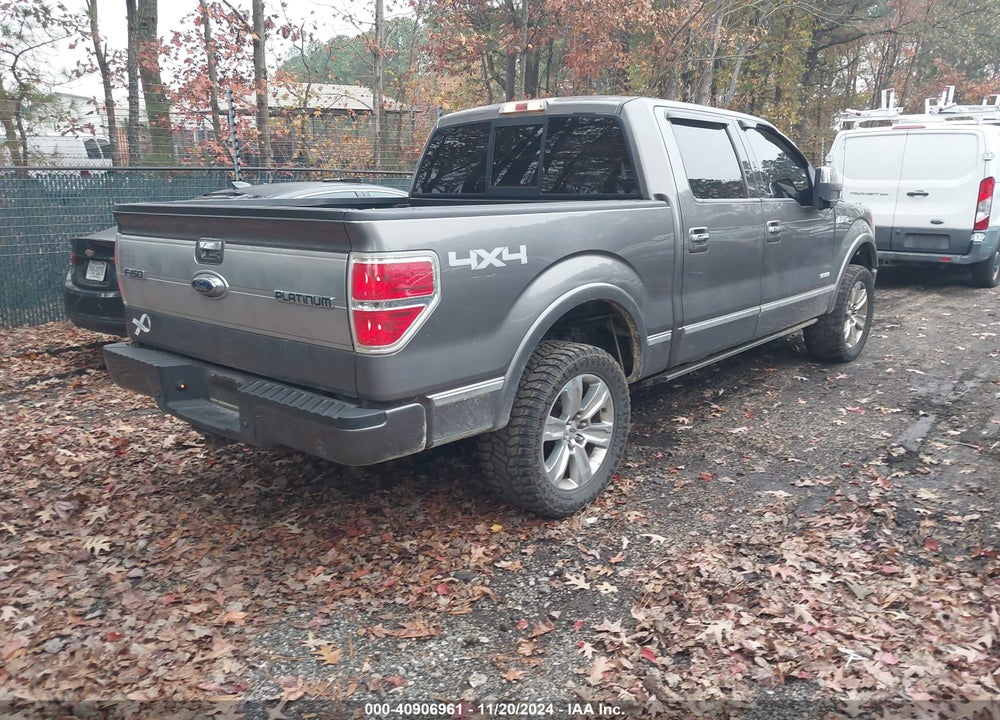 2012 FORD F-150 PLATINUM VIN: 1FTFW1ETXCFA56238