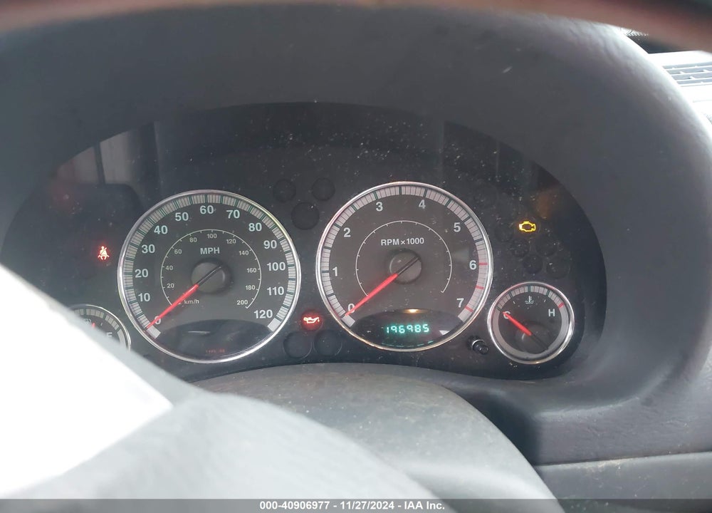 2005 JEEP LIBERTY LIMITED EDITION VIN: 1J4GL58K45W535825
