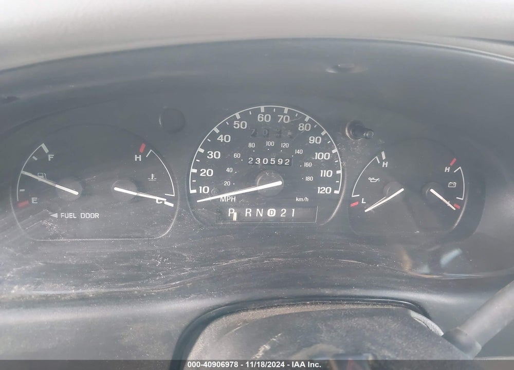2000 FORD RANGER XL/XLT VIN: 1FTYR10CXYPA74974