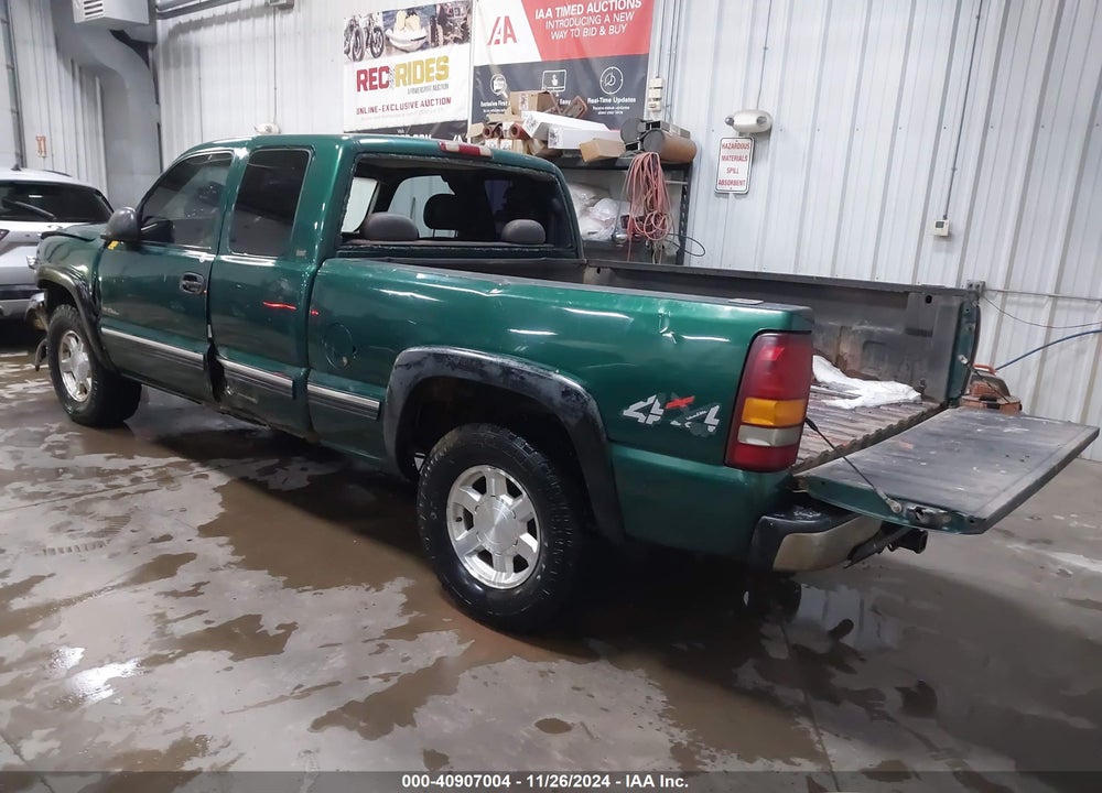 2000 CHEVROLET SILVERADO 1500 VIN: 1GCEK19T7YE199856