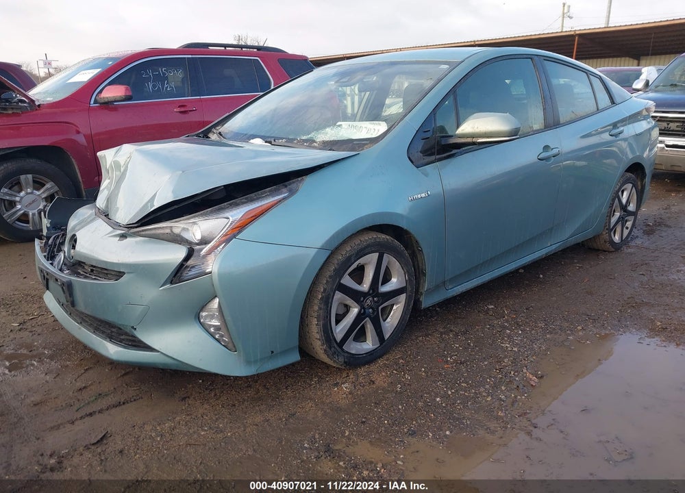 2016 TOYOTA PRIUS THREE TOURING VIN: JTDKARFUXG3000438