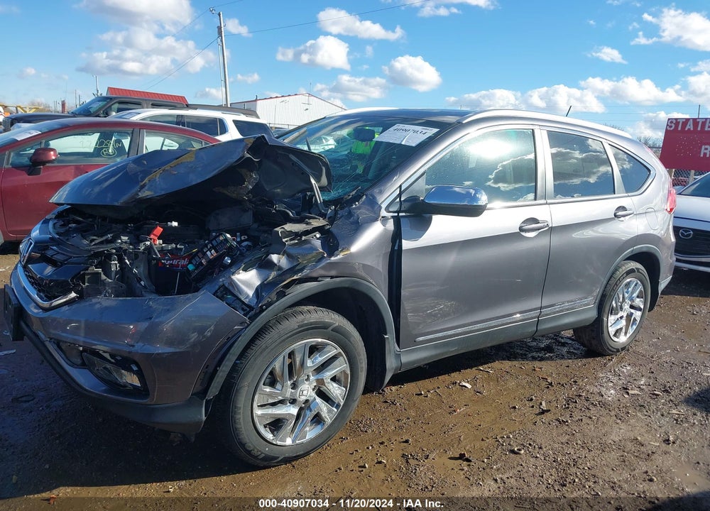 2015 HONDA CR-V EX-L VIN: 2HKRM4H76FH660088