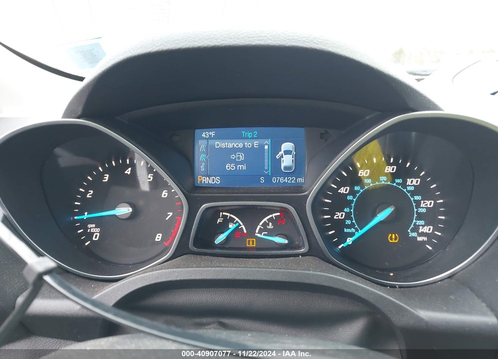 2013 FORD ESCAPE SE VIN: 1FMCU9GX4DUD56728