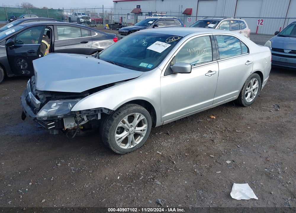 2012 FORD FUSION SE VIN: 3FAHP0HG1CR119783
