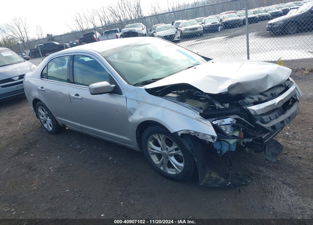 2012 FORD FUSION SE VIN: 3FAHP0HG1CR119783