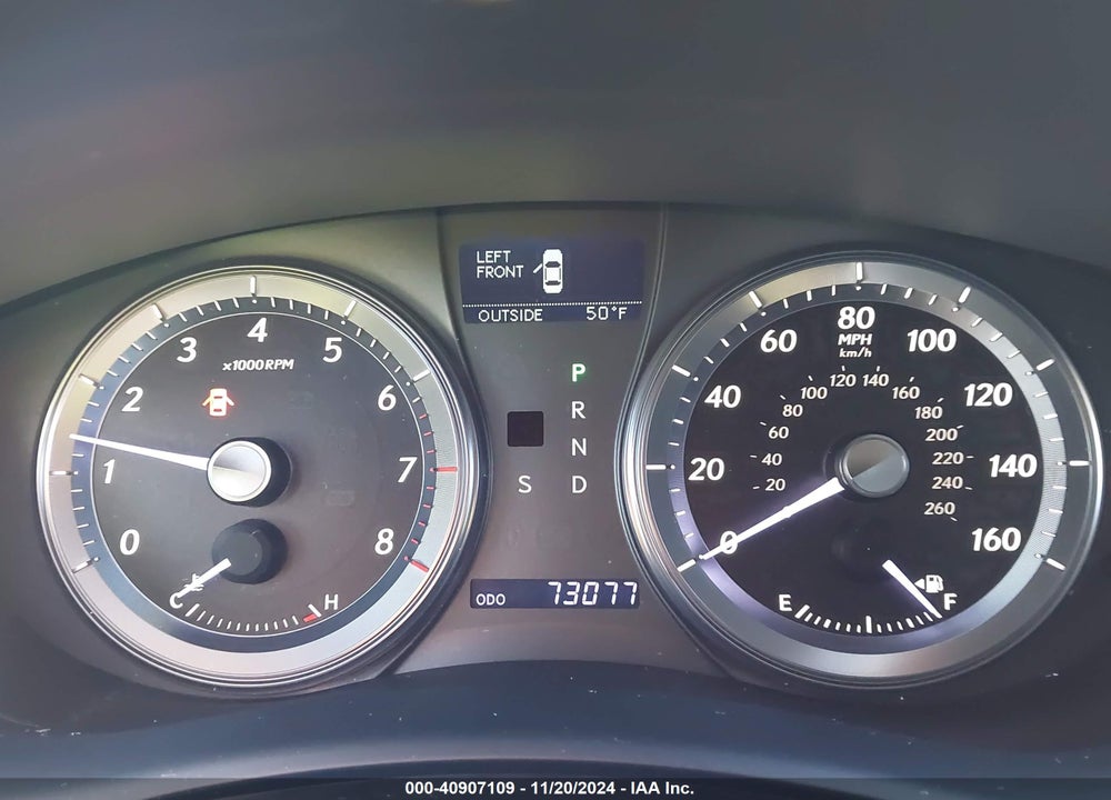 2012 LEXUS ES 350 VIN: JTHBK1EG0C2503968