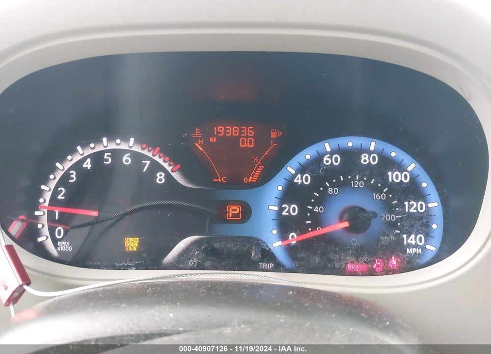 2009 NISSAN CUBE 1.8S VIN: JN8AZ28R29T111285
