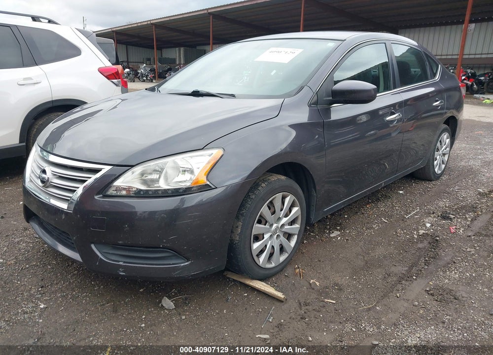 2014 NISSAN SENTRA SV VIN: 1N4AB7AP0EN856109