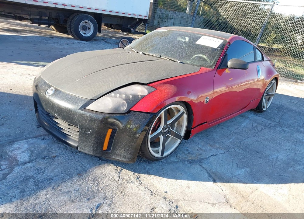 2006 NISSAN 350Z VIN: JN1AZ34D96M312573