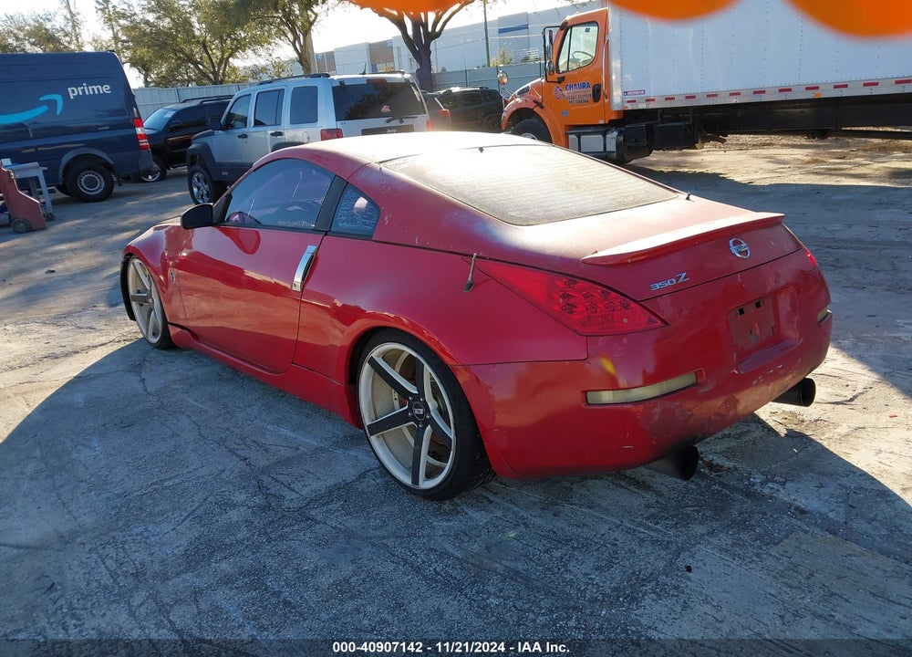 2006 NISSAN 350Z VIN: JN1AZ34D96M312573