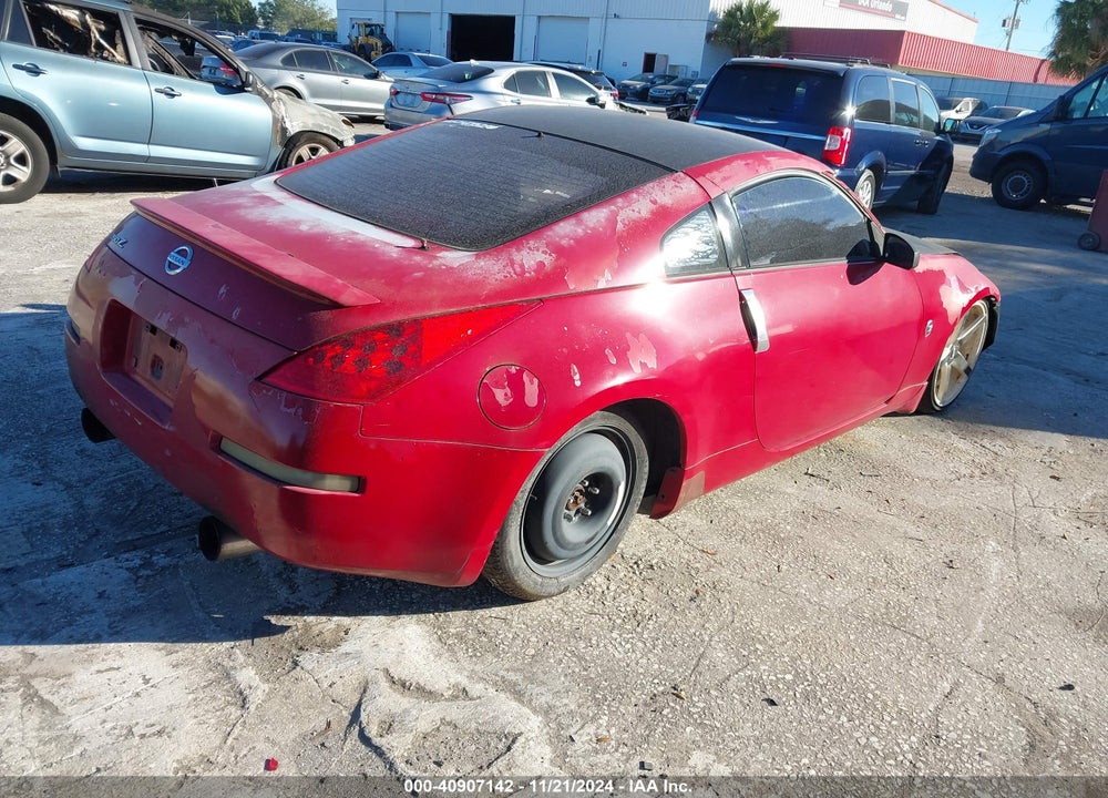 2006 NISSAN 350Z VIN: JN1AZ34D96M312573