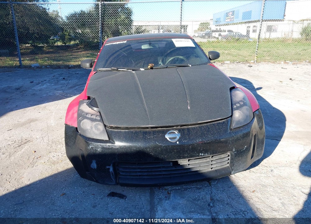 2006 NISSAN 350Z VIN: JN1AZ34D96M312573