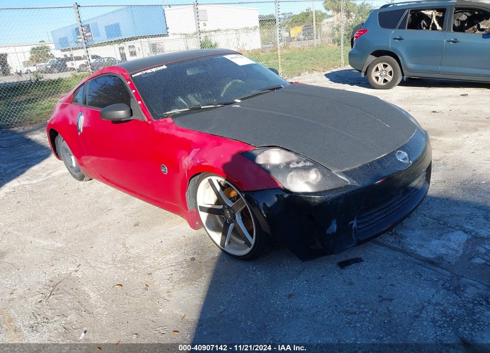 2006 NISSAN 350Z VIN: JN1AZ34D96M312573