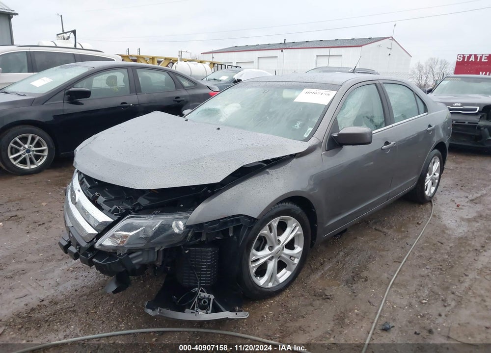 2012 FORD FUSION SE VIN: 3FAHP0HA7CR392447