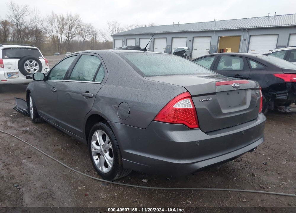 2012 FORD FUSION SE VIN: 3FAHP0HA7CR392447