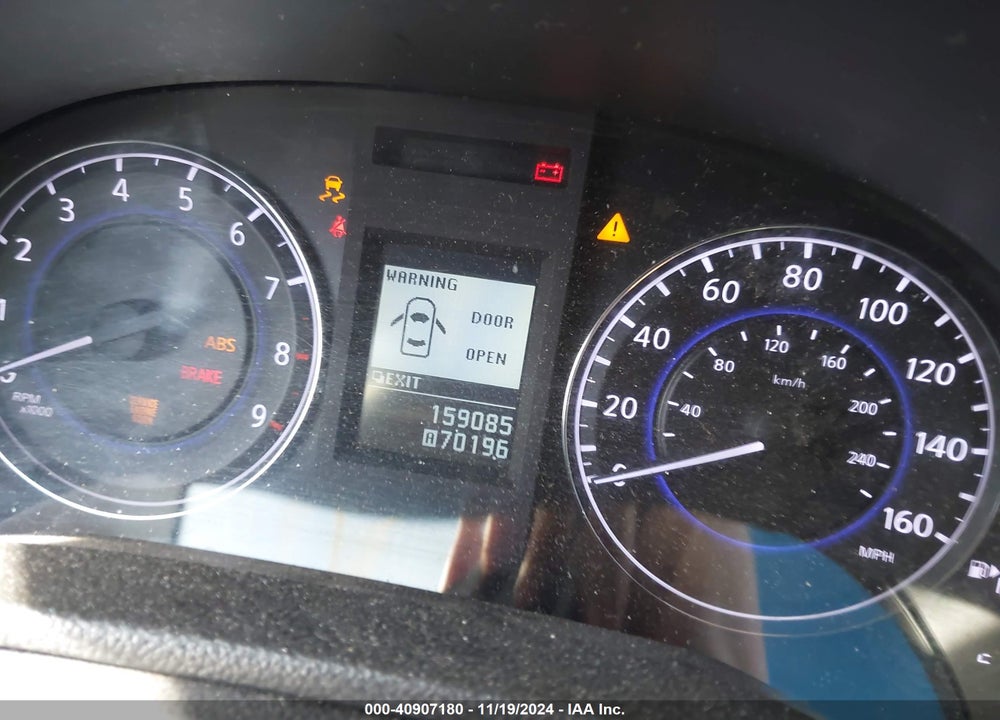 2012 INFINITI G37 JOURNEY VIN: JN1CV6AP0CM934639