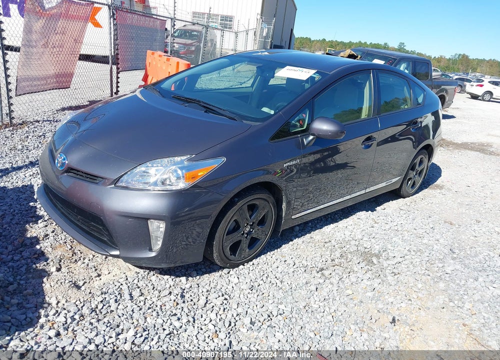 2012 TOYOTA PRIUS TWO VIN: JTDKN3DUXC1536252