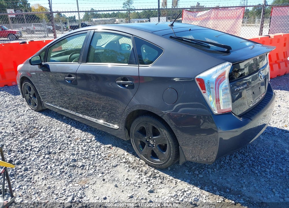 2012 TOYOTA PRIUS TWO VIN: JTDKN3DUXC1536252