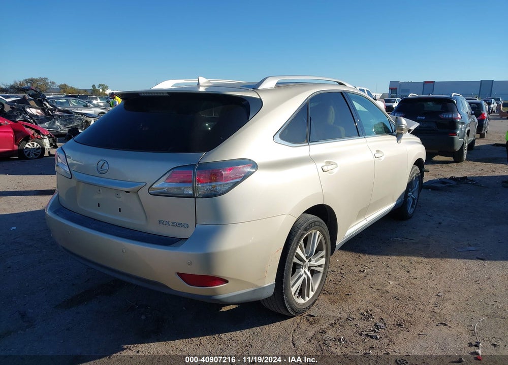 2015 LEXUS RX 350 VIN: 2T2ZK1BA8FC206819