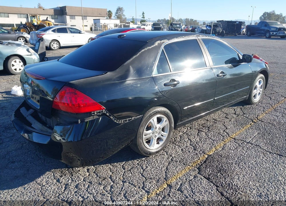 2006 HONDA ACCORD 2.4 EX VIN: 1HGCM56876A056338