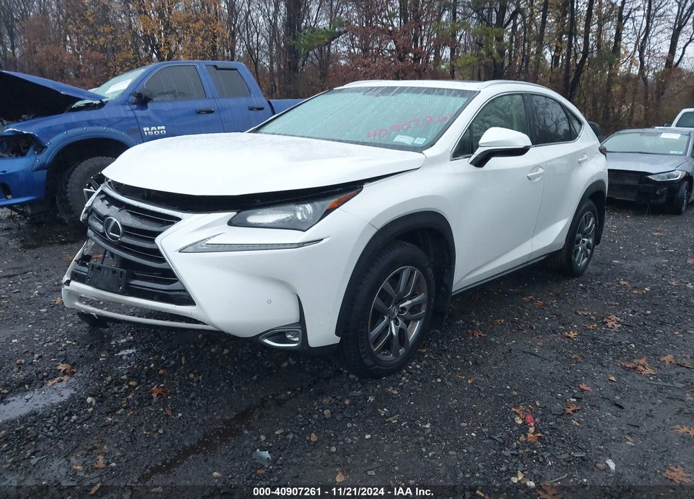 2016 LEXUS NX 200T VIN: JTJBARBZ9G2080805