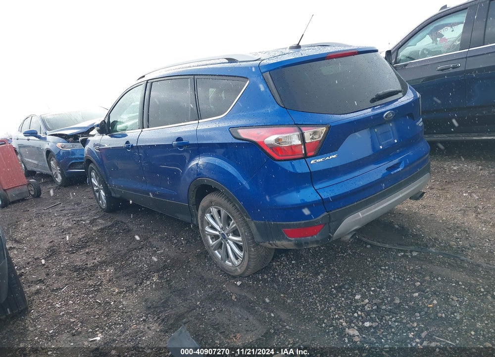 2017 FORD ESCAPE TITANIUM VIN: 1FMCU0J96HUC76357