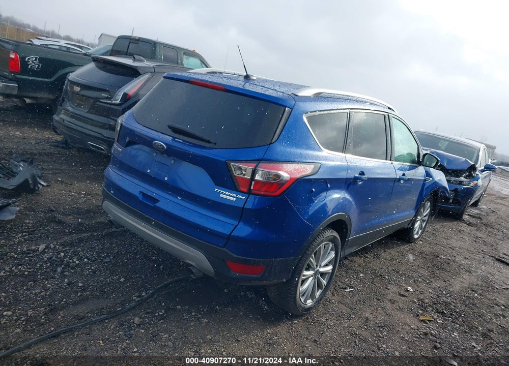 2017 FORD ESCAPE TITANIUM VIN: 1FMCU0J96HUC76357