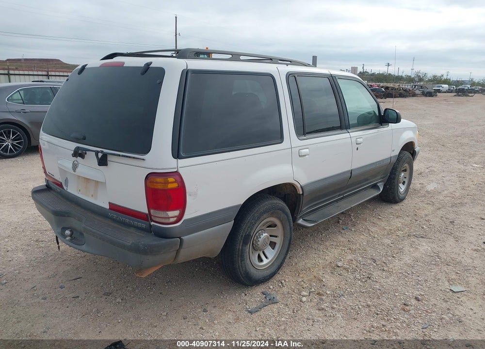 1999 MERCURY MOUNTAINEER VIN: 4M2ZU55PXXUJ21923