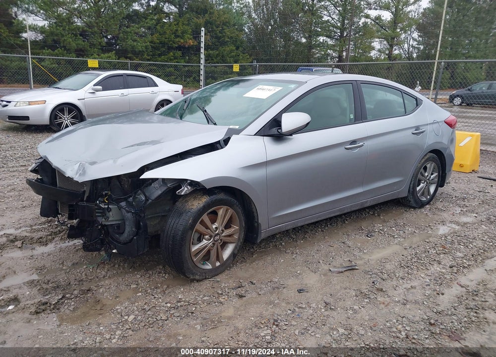 2017 HYUNDAI ELANTRA SE VIN: 5NPD84LF8HH190372
