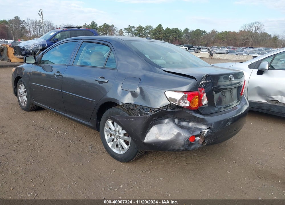 2009 TOYOTA COROLLA LE VIN: JTDBL40E299073530