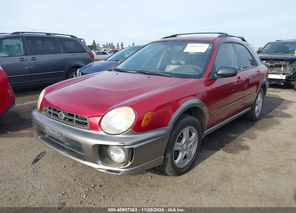 2002 SUBARU IMPREZA OUTBACK SPORT VIN: JF1GG68572G818127